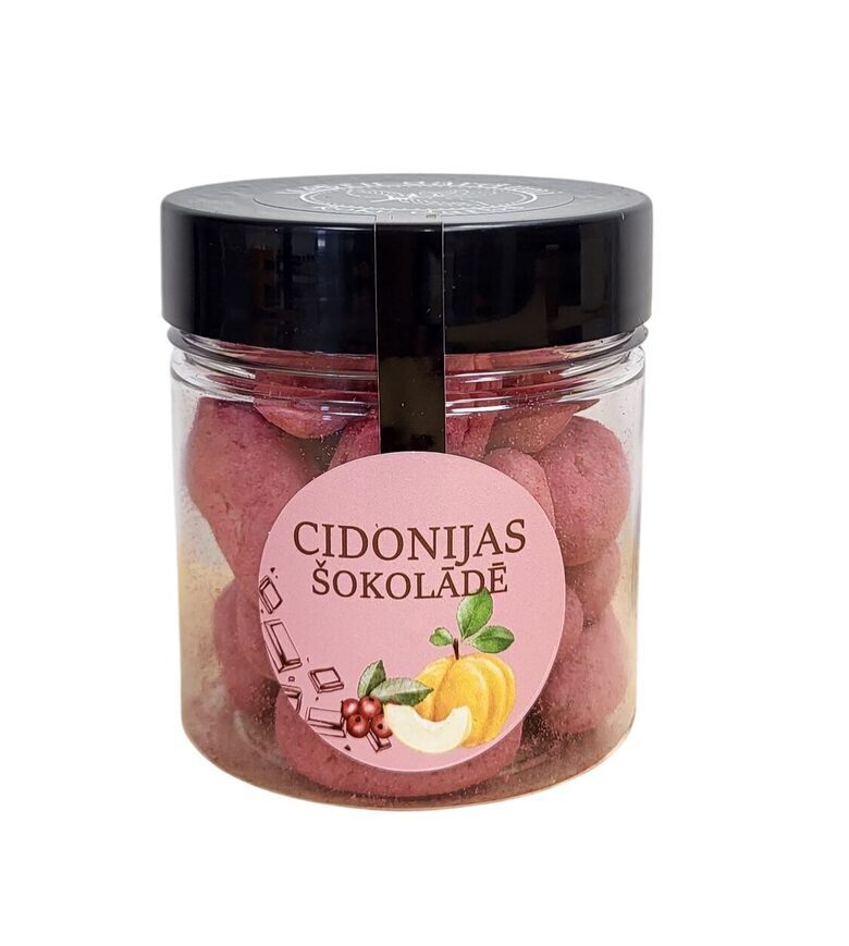 Cidonijas ar dzērveņu pulveri 